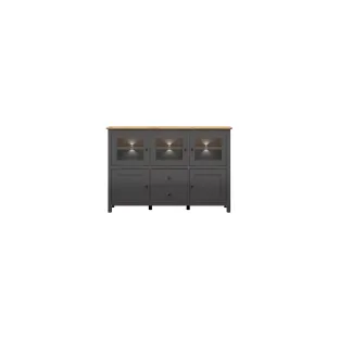Comoda Hesen KOM3W2D2S/13/19,  186x44x126 h cm