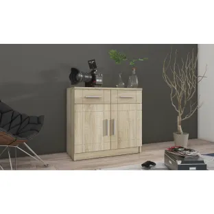 Comoda Paris 2 Usi 2 Sertare, 69x37x70 h cm