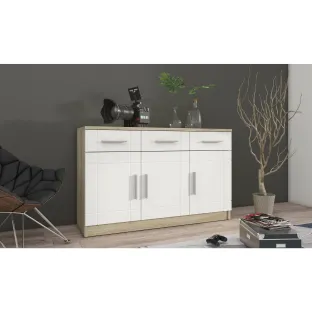 Comoda Paris 3 Usi 3 Sertare, 103x37x70 h cm