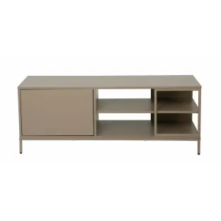 Comoda TV Lund C, 120x40x46 CM, Metal/Pal Melaminat, Taupe