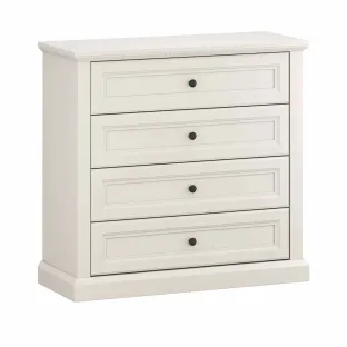 Comoda Verona 4 Sertare, 94x37.5x90 h cm, Pal Melaminat/MDF, Casmir