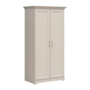Dulap cu 2 Usi Flandra, 99.5x67.5x197 h cm, Pal Melaminat/MDF Casmir/Stejar Mauvella
