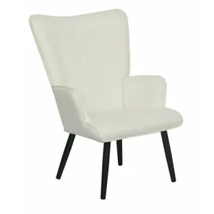 Fotoliu Minos, 67x74x97 h cm, Stofa Crem
