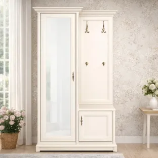 Garderoba Sonata New, 119x43x204,5 h cm, Pal Melaminat/MDF, Casmir
