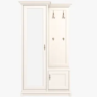 Garderoba Sonata New, 119x43x204,5 h cm, Pal Melaminat/MDF, Casmir