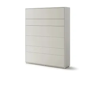 Lenart BED CONCEPT 160x200 cm - Pat rabatabil de perete vertical cu mecanism pneumatic si somiera inclusa, Casmir
