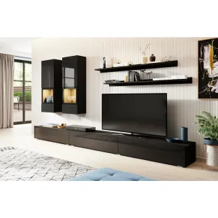 Living Athens Negru/Negru Lucios