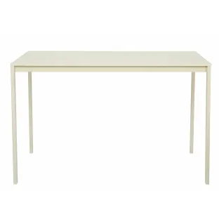 Masa Andes, 120x75x75 h cm, Metal/Pal Melaminat, Crem