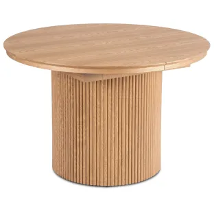 Masa Extensibila Adana, 120-160x120x76.5 h cm, Stejar