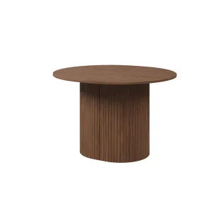 Masa Extensibila Cavo, 120-170-220x110x77.4 h cm, Picior Riflat, Nuc Lincoln