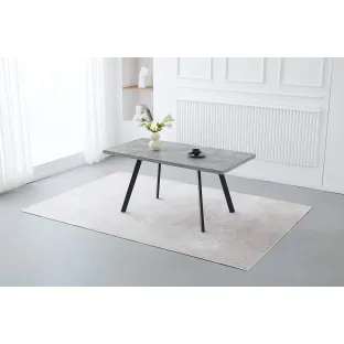 Masa Extensibila Koko, 120-160x80x75 cm, Gri