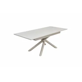 Masă extensibilă ORION 160–200×90×76 cm, Structura Metalica/Blat Pal Melaminat, Bej