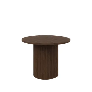 Masa Extensibila Ovalio, 100-144-188x100x75 h cm, Pal Melaminat/MDF, Stejar Dunin