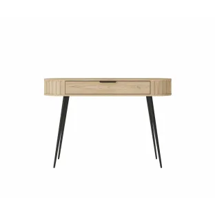 Masuta de Toaleta Lovi TOL1S, 120x40.2x80.2 h cm, Front Riflaj, Natur