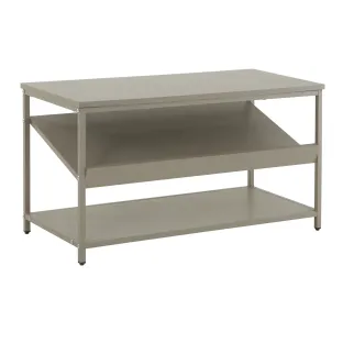 Masuta Universala Cu Raft Pentru Pantofi, Larvik B,  80x40x45 CM, Taupe