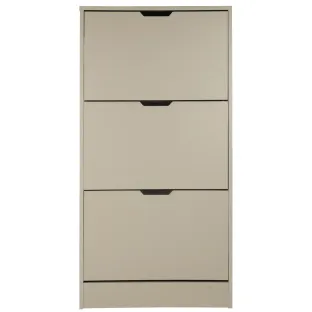 Pantofar Corry II, 3 sertare, 60x24x118 cm, Pal Melaminat/MDF, Casmir