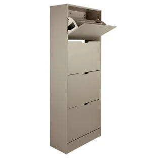 Pantofar Corry II, 4 sertare, 60x24x157 cm, Pal Melaminat/MDF, Casmir