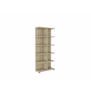 Raft Carti More 5 Gri Stejar Sonoma