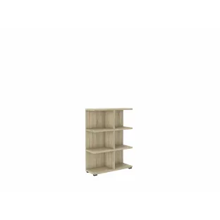 Raft Carti More 6 Gri Stejar Sonoma