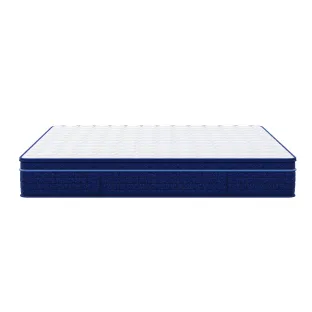 Saltea Natur Eco, 7 Zone Cu Arcuri Impachetate Individual, 180x200 cm, Grosime 27 cm, Duritate Medie-Soft
