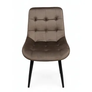 Scaun Caprice 52x62x87 h cm, Catifea Maro