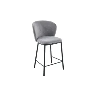 Scaun De Bar Brno, 46x56x96 cm, Gri-21