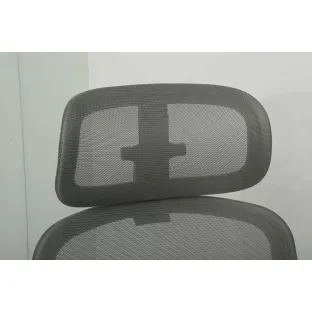 Scaun de Birou Axis, 67.5x69x119-127 CM, Baza Nylon, Mesh Gri
