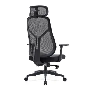 Scaun de Birou Axis, 67.5x69x119-127 CM, Baza Nylon, Mesh Negru
