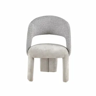 Scaun Echo A, 61x58x81.5 h cm, Stofa Beige/Gri