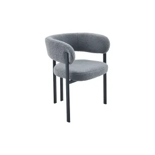 Scaun Kalo, 62x52x72 h cm, Stofa, Gri