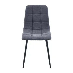 Scaun Madison, 44x39x89 cm, Stofa Brego 18 gri Inchis