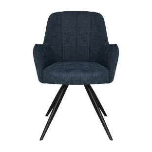 Scaun MontBlanc, 57x63x87 cm, Stofa Albastra