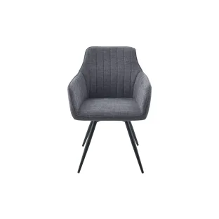 Scaun Rotativ Misty, 57x60x83,5 H cm, Stofa Brego 18 Gri