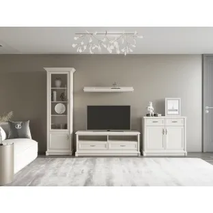 Set Living Sonata New, 321x55x204.5 h cm, Pal Melaminat/MDF, Casmir