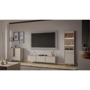 Set Living Tokyo, 3 Piese, Beige Nisip