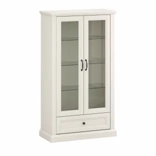Vitrina Semi-Inalta Verona, 81.8x37.5x145.5 h cm, Pal Melaminat/MDF, Casmir
