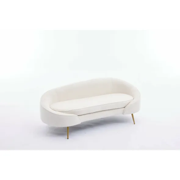 Canapea Estero, 180x81x67 h cm, Boucle Beige picture - 4