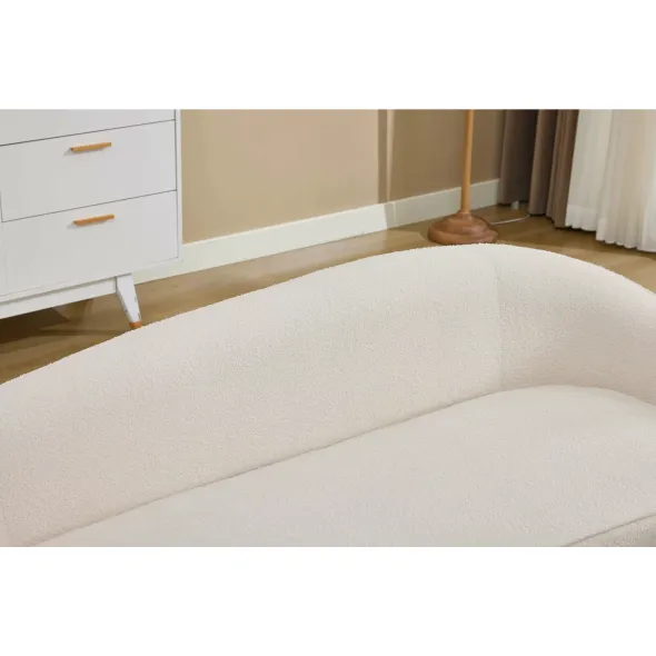 Canapea Estero, 180x81x67 h cm, Boucle Beige picture - 15