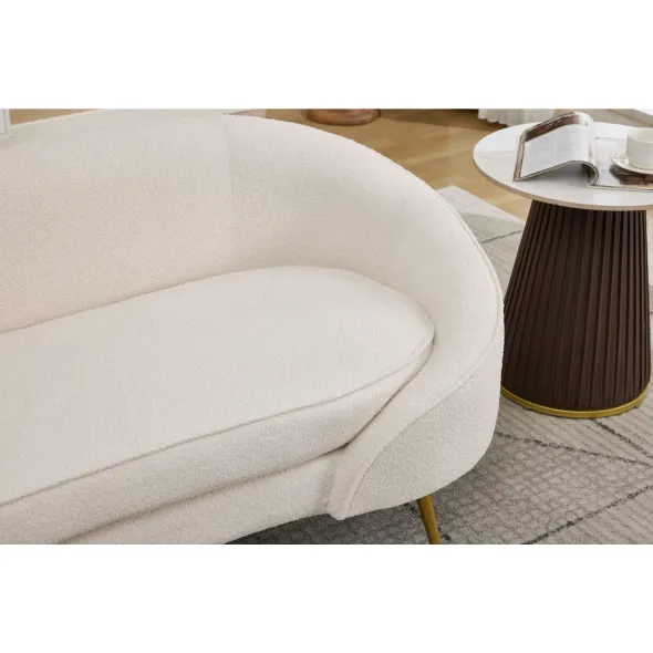 Canapea Estero, 180x81x67 h cm, Boucle Beige picture - 16