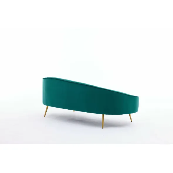 Canapea Estero, 180x81x67 h cm, Catifea Verde picture - 11