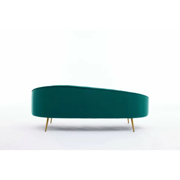 Canapea Estero, 180x81x67 h cm, Catifea Verde picture - 12