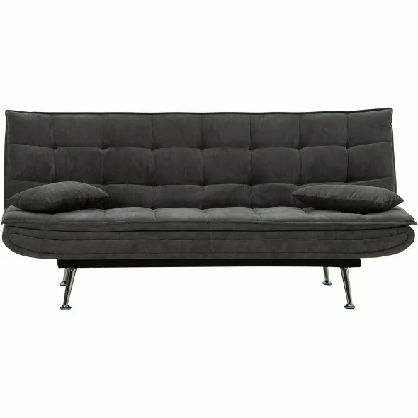 Canapea Extensibila Cambridge, 196x92x85 cm, Stofa Gri picture - 2