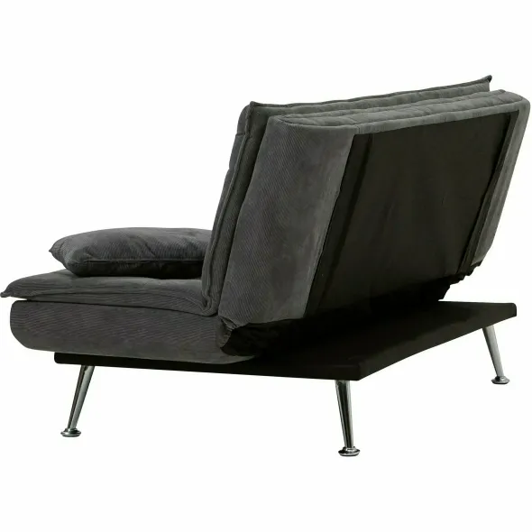 Canapea Extensibila Cambridge, 196x92x85 cm, Stofa Gri picture - 5