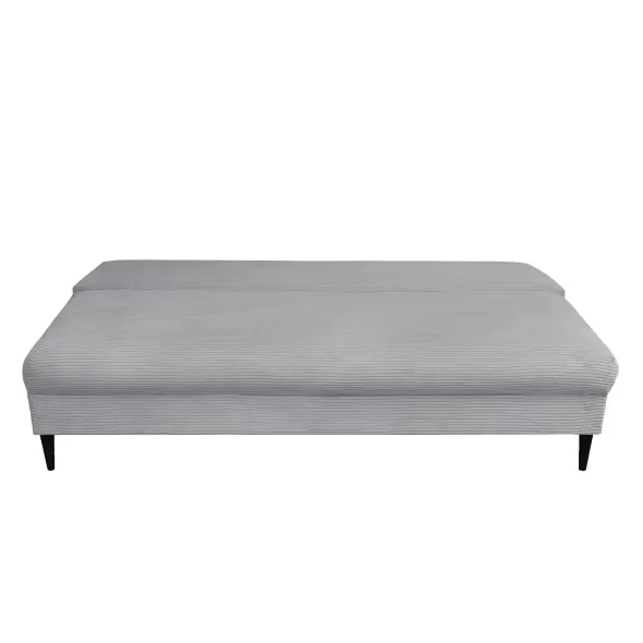Canapea Extensibila Maranello, 3L, 200x95x95 cm, Stofa Gri picture - 3
