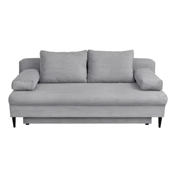 Canapea Extensibila Maranello, 3L, 200x95x95 cm, Stofa Gri picture - 1