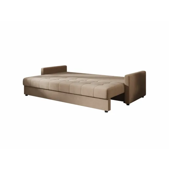 Canapea Extensibila Mostar, 220x84x72 h cm, Stofa, Beige picture - 4