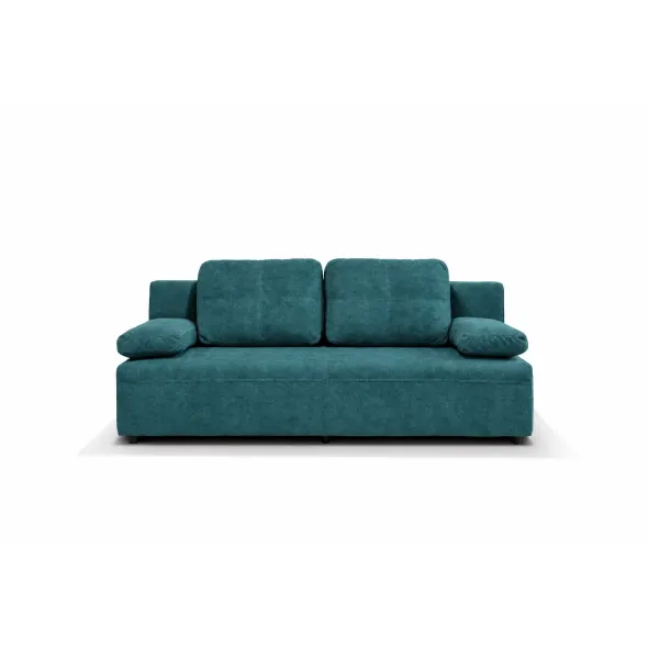 Canapea Extensibila Nola, 200x102x92 h cm, Stofa Turcoaz picture - 1