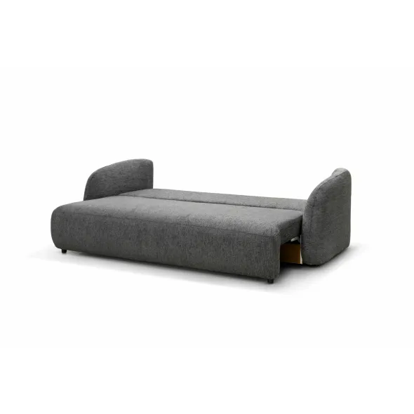 Canapea Extensibila Praga, 244x105x90 h cm, Stofa Grafit picture - 2