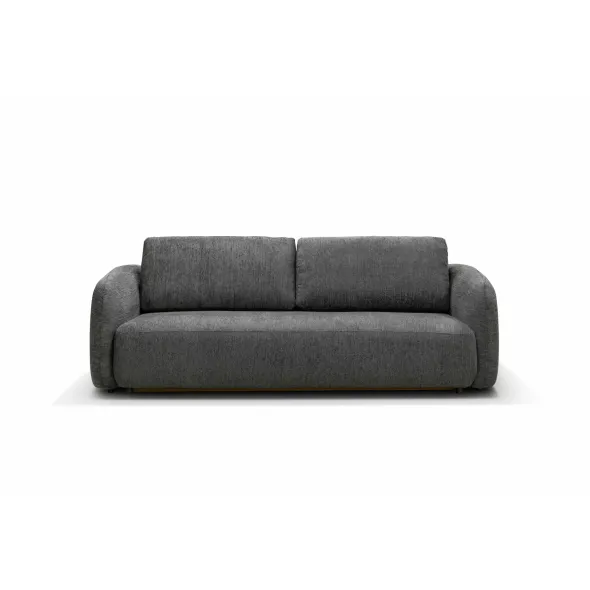Canapea Extensibila Praga, 244x105x90 h cm, Stofa Grafit picture - 1