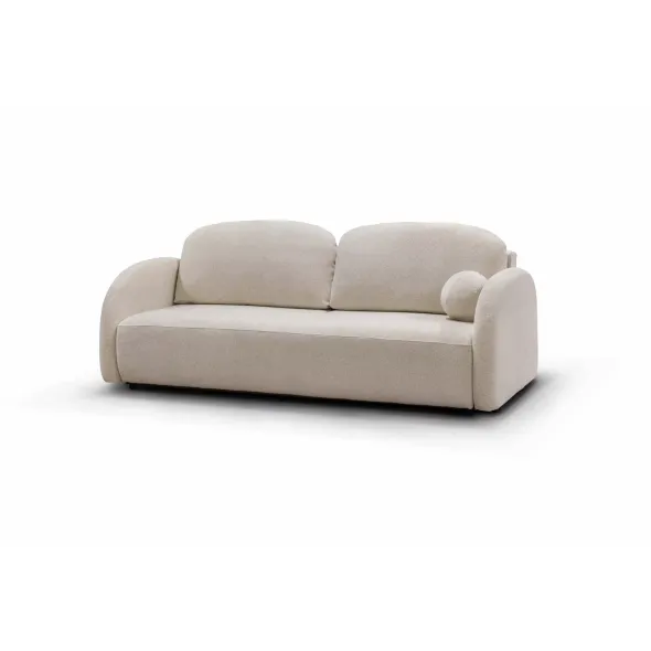 Canapea Extensibila Rumes, 230x105x90 h cm, Stofa Beige Toro 25 picture - 2